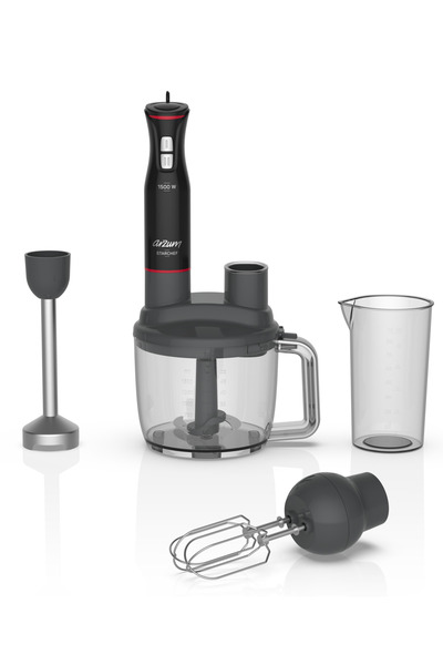 Arzum Starchef Multi Blender Seti 1500 W Siyah - AR1137
