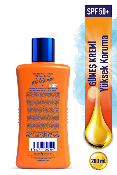 Eda Taşpınar Yüksek Korumalı Güneş Kremi SPF50+ 200ml