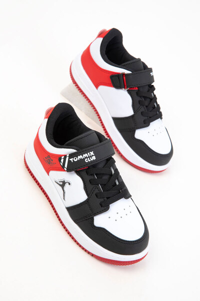 SOHO Siyah-Beyaz-Kırmızı Çocuk Unisex 20825