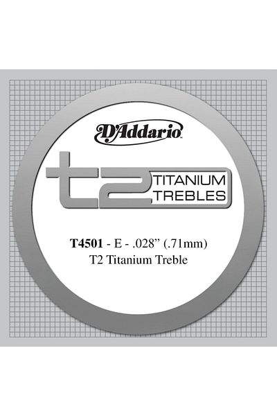 Daddario T4501 Titanium Normal - Mi Μονόχορδο Κλασική Κιθάρα Μονόχορδο