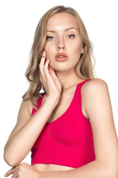 Emay Sutien bustieră sport fără cusături Neon Fusya MI16SAT00007