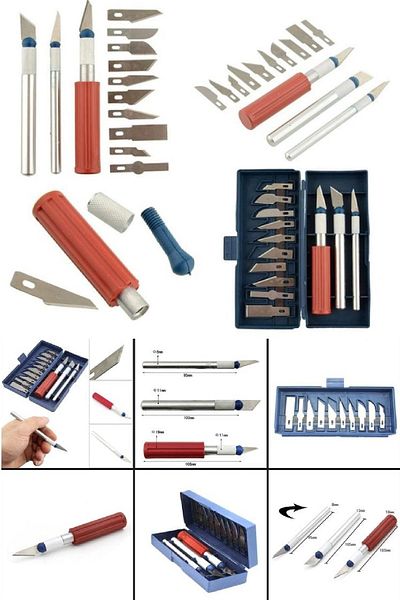 BİTERSE 13 Piece Hobby Scalpel Set Assortment