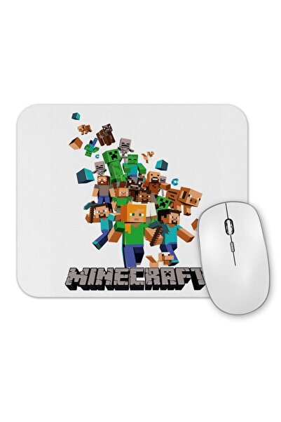 Baskı Dükkanı Minecraft Like A Boss Mouse Pad