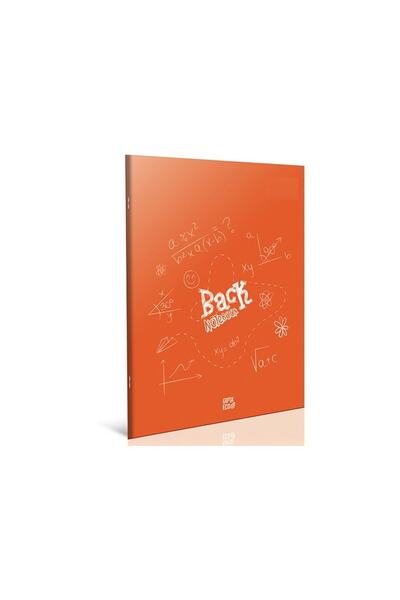 Gıpta Back Saddle Stitching Plastic Cover Notebook A4 80 Sheets Lined