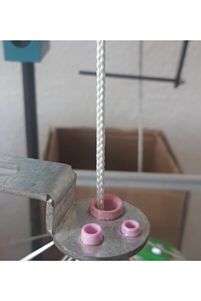 izoval Yanmaz Cam Elyaf Bağlama Ipi 4mm Çap - Vana Ceketi Bağlama Ipi - Yanmaz Kordon 30metre