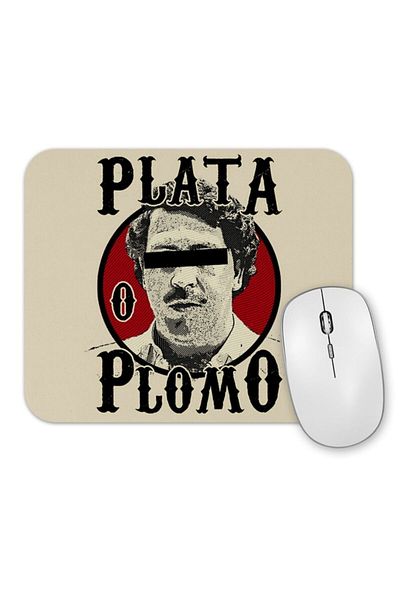 Baskı Dükkanı Подложка за мишка Narcos Silver Lead Escobar.jpg
