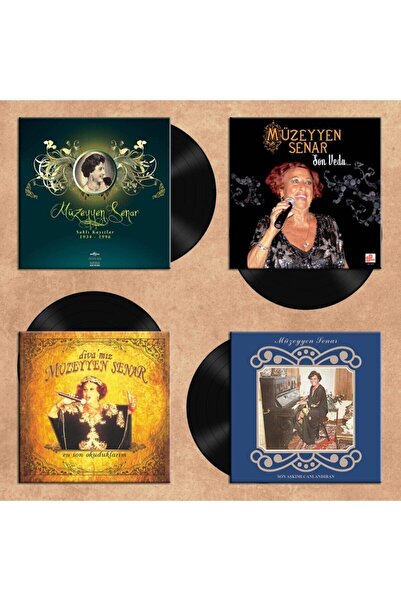 Müzeyyen Senar - Saklı Kayıtlar/diva'mız/son Veda/son Aşkımı Canlandıran ( 4 Set)