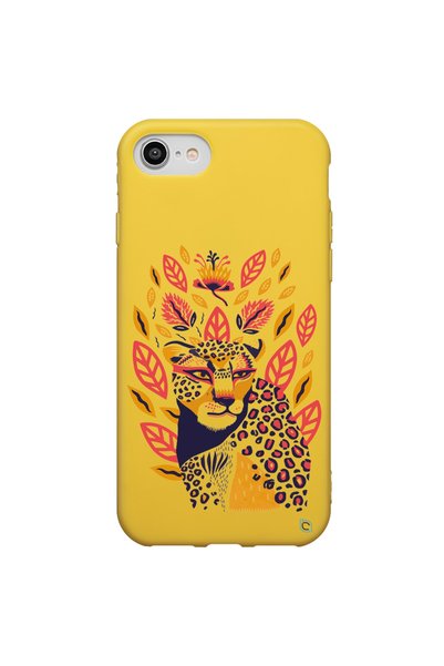 WANNA PROTECT iPhone 7 Premium Colorful Tiger Patterned Silicone Case with Ve...