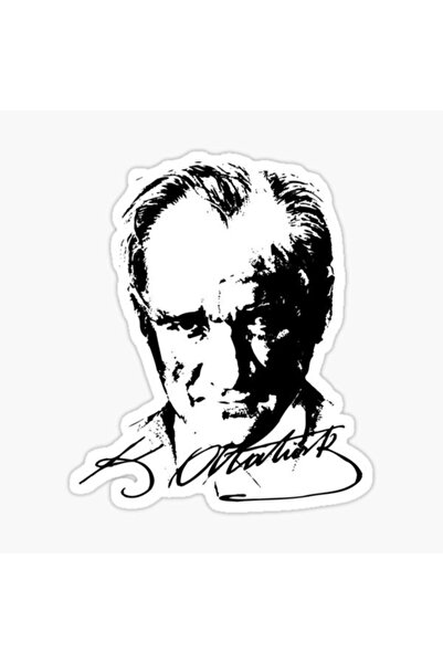 TSC ملصق سيارة غازي مصطفى كمال أتاتورك 20 سم