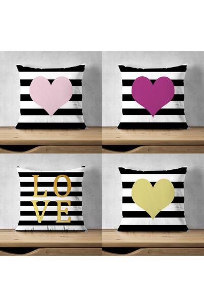 MotherWork Декоративна калъфка за възглавница с двустранен дигитален печат от...