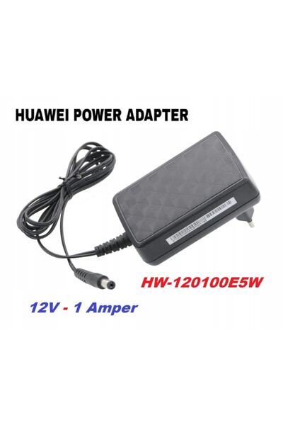 Huawei 12v 1a Adaptör Hw-120100e5w Modem Şerit Led Kamera Uydu 12 Volt 1 Amper Şarj Alet 16 Üa