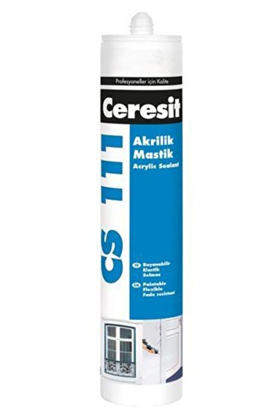 Henkel Ceresit Cs 111 Akrilik Mastik Antrasit Gri 280 ml Kartuş