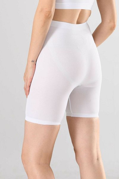 by HW Corset boxer alb cu picior lung pentru femei