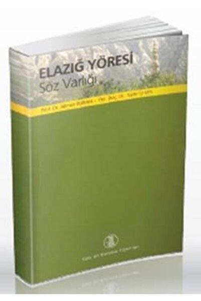 Generic Brand Elazığ Yöresi Söz Varlığı