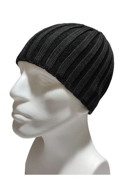 PAKER GİYİM Men's Black Ribbed Beret Pkr1091016