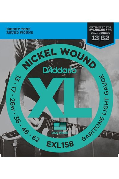 Daddario Exl158 Electrobaritone Xl Lite Electro Wire Set