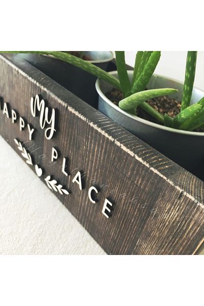 HAYALHANE AHŞAP Solid Wood Decorative Box