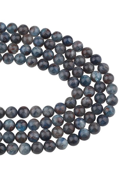 Dünya Doğal Taş Намисто з каменів кианиту 10 мм - Dz4037