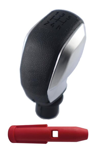 BEMPARTS مقبض ناقل الحركة الرياضي المتوافق مع رينو لاجونا 2 باللون الفضي