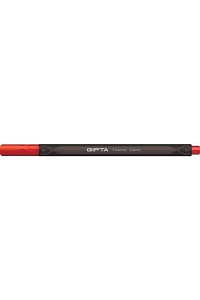 Gıpta Fineliner 0.4 mm Red