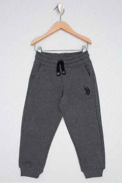 U.S. Polo Assn. Γκρι πλεκτό παντελόνι για αγόρι