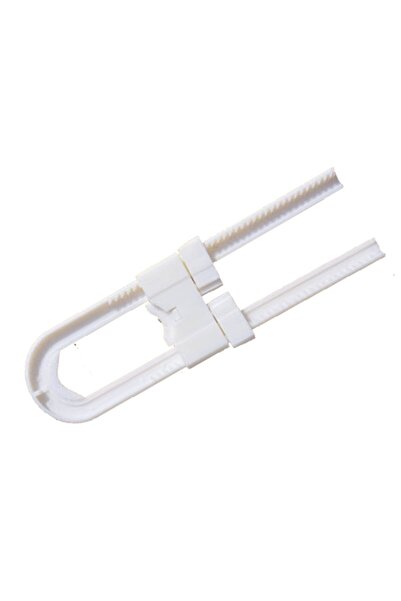 FırsatVar Rail Cabinet Plastic Lock for Child Baby - Safety Drawer Door
