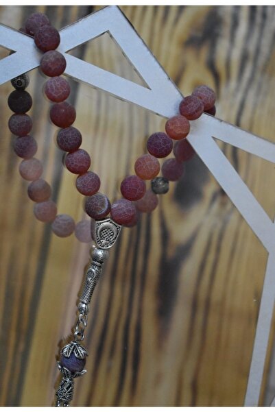 GLOBAL DOĞALTAŞ BUJİTERİ Yengeç Ham Akik Tesbih