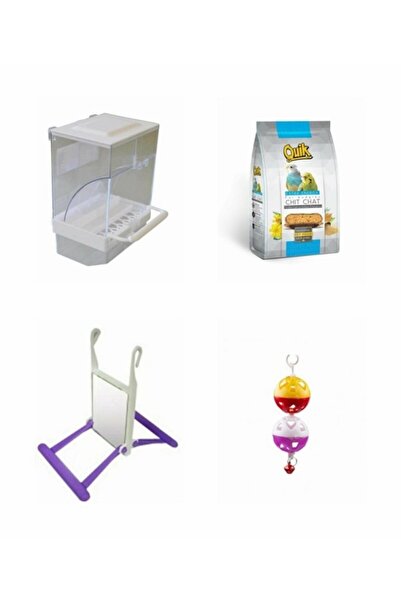 Quik Kuşlar Için Konuşturucu Yem Ve Kuş Oyuncakları