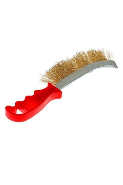 Baytec Plastic Handle Wire Brush, Rust Paint, Metal Remover and Cleaning Airplanes