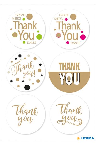 Herma Etıket, For Gifts, Happy Age, Silver