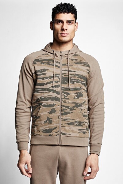 Lescon Чоловічий верхній одяг із застібкою-блискавкою та капюшоном 21n-1133 21ntes001133-009