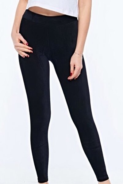 S&G Collection Crne Visok struk Somot tajice