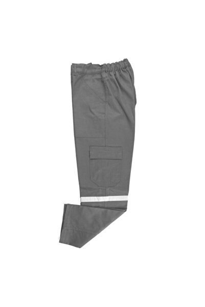 Ssm 16/12 Gabardin Reflektörlü Kargo Cepli Yazlık Iş Pantolonu