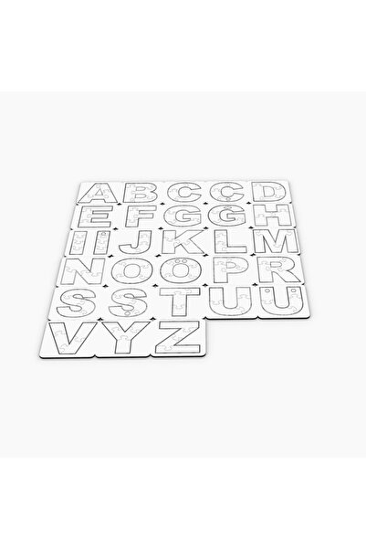 Mdf Puzzle Rakamlar - Alfabe Eğitim Seti