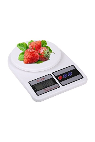 Genel Markalar Digital Lcd Hassas 10 Kg Mutfak Terazisi Tartısı Lcd Ekranlı