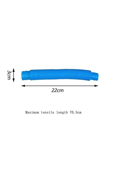 5DM 6 Pieces Large Size Popular Tubes For Kids Sensory Fidgets Toys