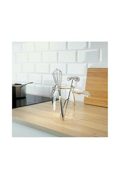 AKCAKESE 2-Piece Whisk Double Whisk Set Metal