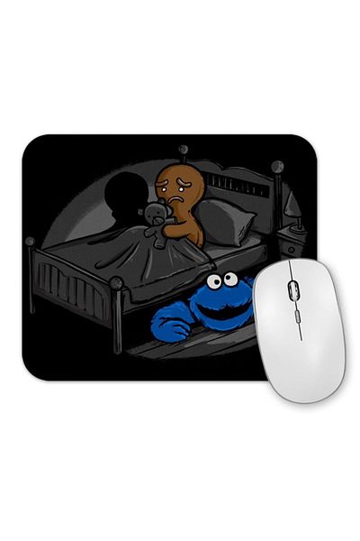 Baskı Dükkanı Cookie Monster Cookie Monster Curse Horror Mouse Pad.jpg
