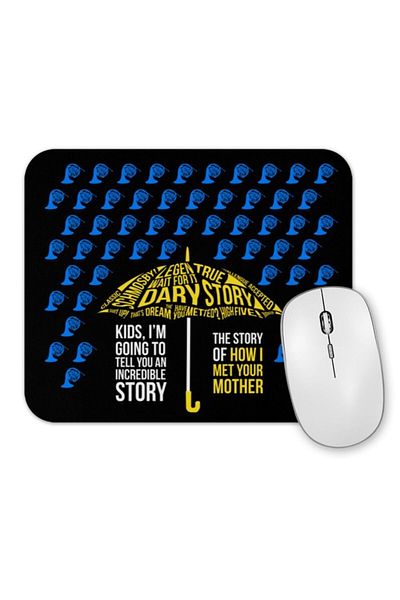 Baskı Dükkanı Πώς γνώρισα τη μητέρα σου - Mouse Pad