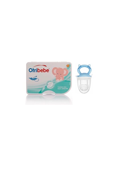 Otribebe Yumuşak Uçlu Nazal Aspiratör + Hanymish Meyve Süzgeci Mavi