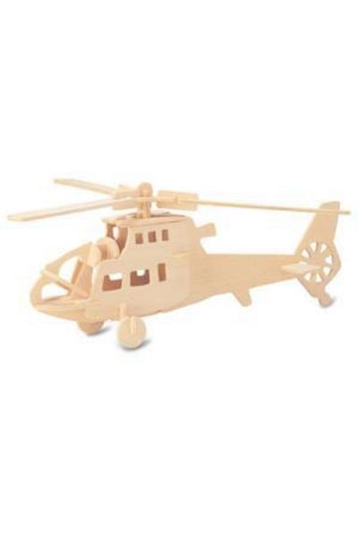 Çağrı 3d Wooden 2 In 1 Military Vehicles Jeep Hummer And Helicopter Model