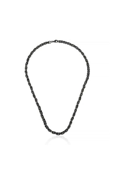 Gümüş Pazarım 5 mm Steel Chain Black
