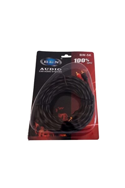 Garmont Ben Audio Oto Araç Ses Ve Müzik Sistemi Rca Kablosu