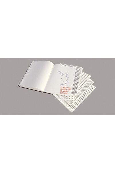 Arwey Acar Laur Linen Cover 11*16,5cm Unlined Notebook with Magnet Patch