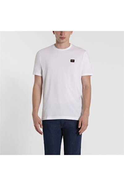 PAUL&SHARK Ανδρικό πλεκτό μπλουζάκι C.w. Βαμβάκι