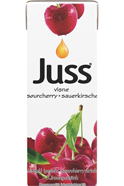 JUSS Vişneli Içecek 200ml X 27 Adet
