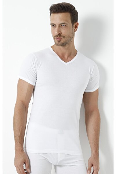 Disa 3'lü V Yaka Erkek T-shirt