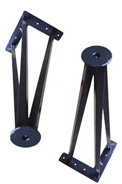 Evnalia Metal Boru Ayak Kütük Masa Dresuar Kaşıklık Kitaplık Orta Sehpa Zigon...