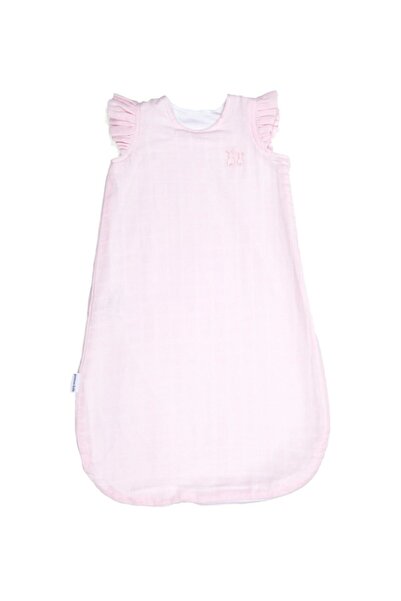 POETREE KIDS كيس نوم موسلين للأطفال مطرز على شكل أرنب 65 سم