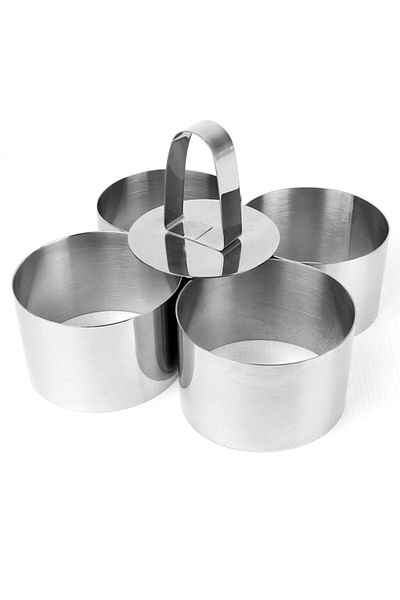 Nar kalıp Narkalıp Parfe Mold Set of 4 Width-10 cm Depth 5 cm